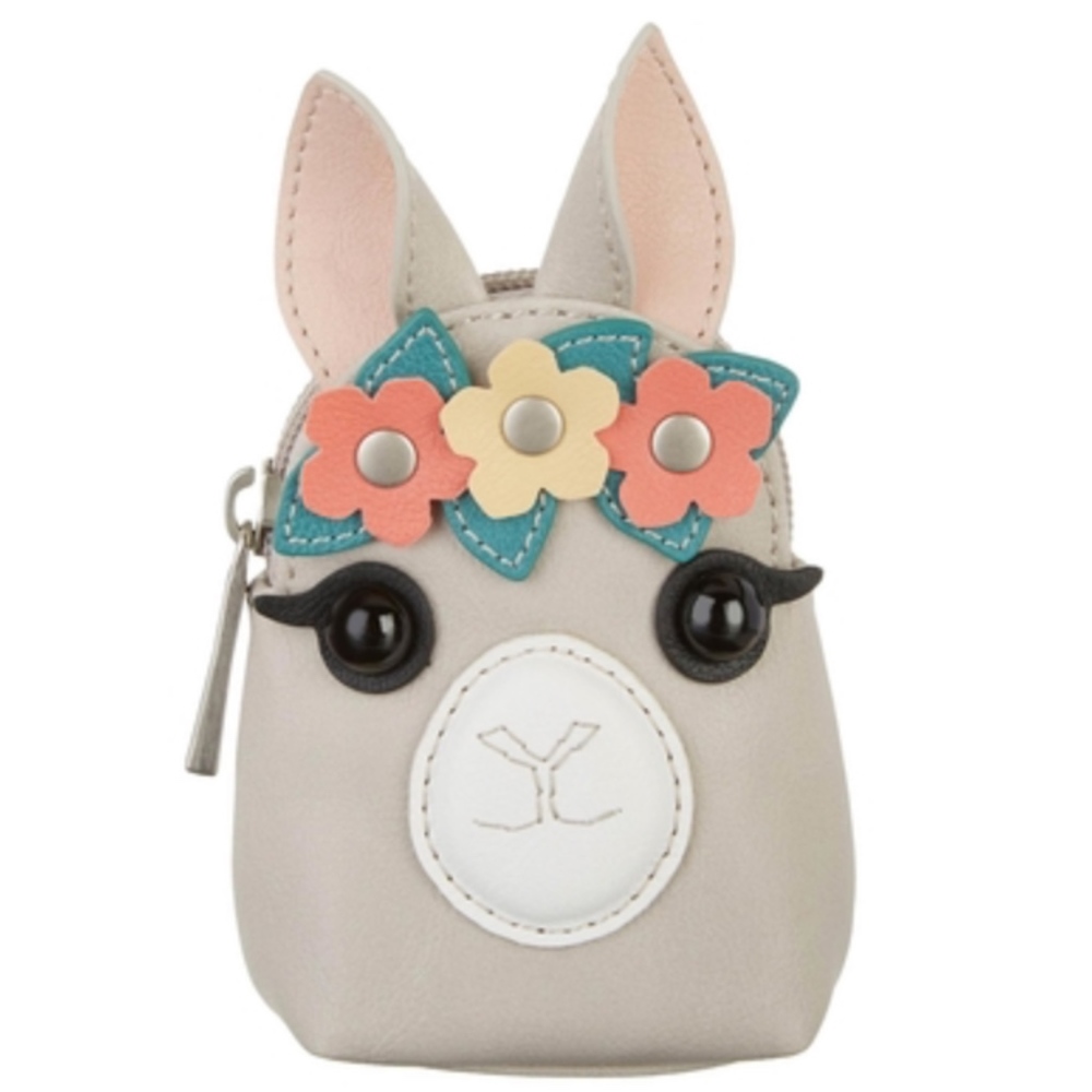 Relic Llama Floral Coin Purse